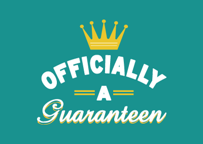 OFFICIALLY A GUARANTEEN