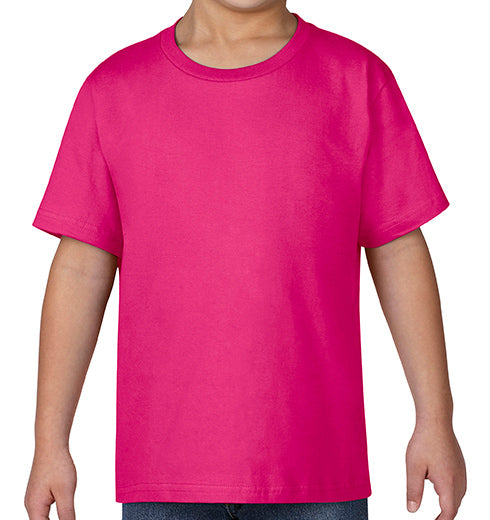 【5工作天起貨】Gildan 76000B Premium Cotton 環紡童裝 T恤