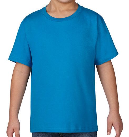 【5工作天起貨】Gildan 76000B Premium Cotton 環紡童裝 T恤