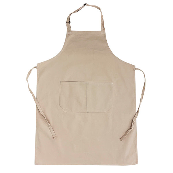 【5工作天起貨】全棉防水掛頸插袋圍裙