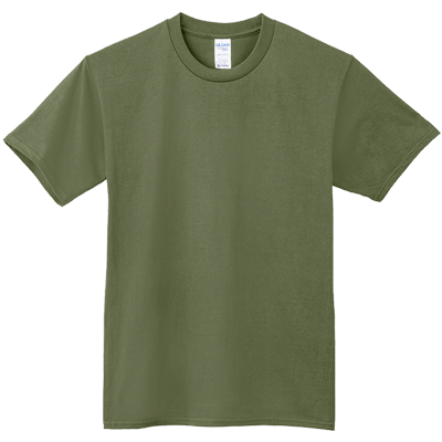 【3工作天起貨】Gildan 180g 76000 Premium Cotton 環紡圓筒 T恤