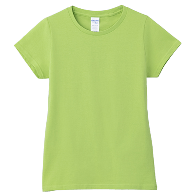 【5工作天起貨】Gildan 180g 76000L Premium Cotton 環紡圓筒女裝T恤