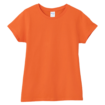 【5工作天起貨】Gildan 180g 76000L Premium Cotton 環紡圓筒女裝T恤