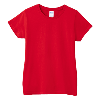 【5工作天起貨】Gildan 180g 76000L Premium Cotton 環紡圓筒女裝T恤