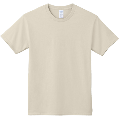 【5工作天起貨】Gildan 180g 76000 Premium Cotton 環紡圓筒 T恤